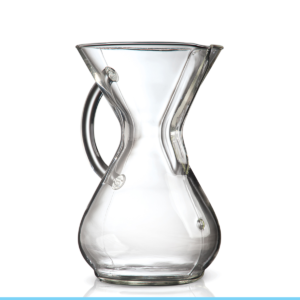 SIX CUP GLASS HANDLE CHEMEX
